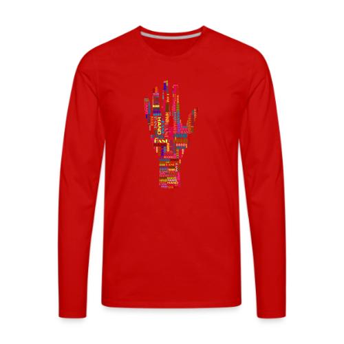 The Hand - Men's Premium Long Sleeve T-Shirt