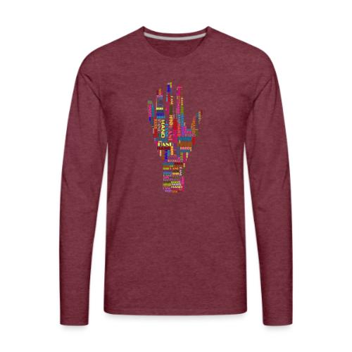The Hand - Men's Premium Long Sleeve T-Shirt