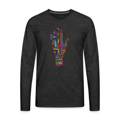 The Hand - Men's Premium Long Sleeve T-Shirt