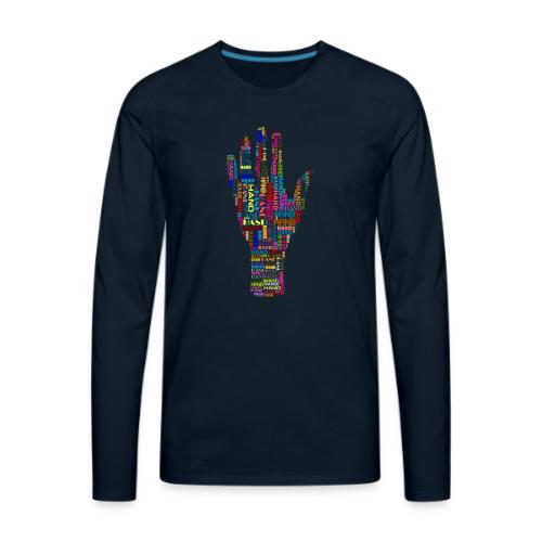The Hand - Men's Premium Long Sleeve T-Shirt