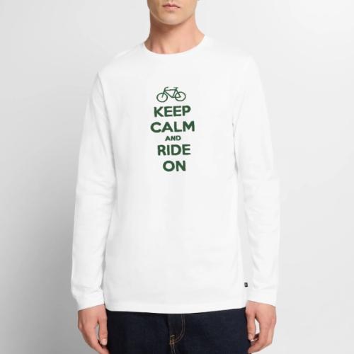 keep_calm_and_ride_on - Men's Premium Long Sleeve T-Shirt