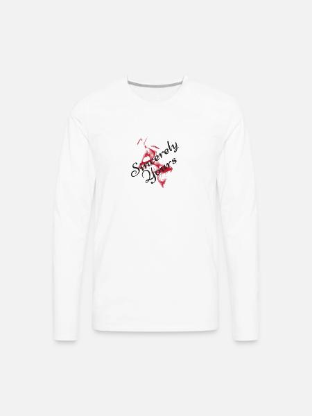 Sincerely Yours - Men's Premium Long Sleeve T-Shirt - white