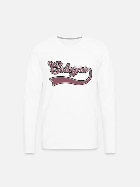 cologne germany - Men's Premium Long Sleeve T-Shirt - white
