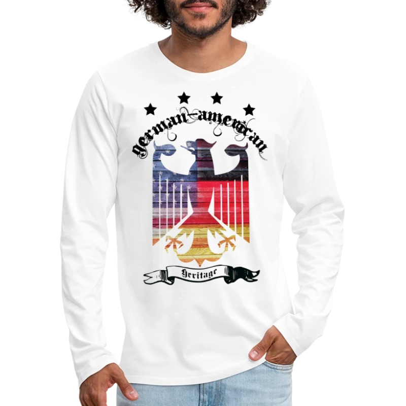 German American Heritage - Men's Premium Long Sleeve T-Shirt