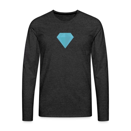 long sleeve Diamond shirt - Men's Premium Long Sleeve T-Shirt