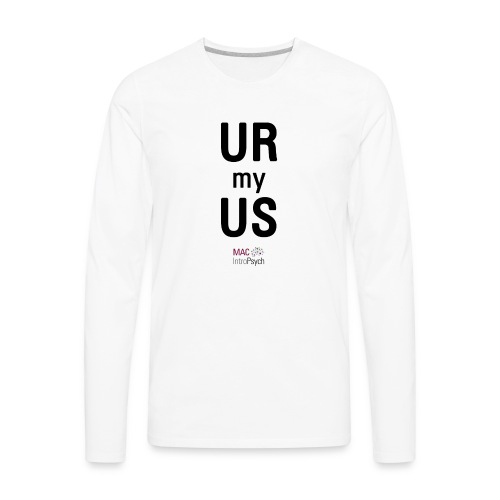 URmyUS veritcal - Men's Premium Long Sleeve T-Shirt