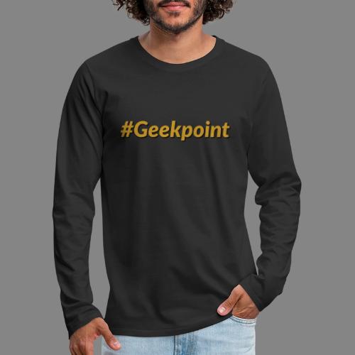 #Geekpoint - Men's Premium Long Sleeve T-Shirt