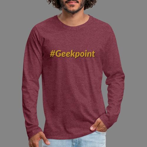 #Geekpoint - Men's Premium Long Sleeve T-Shirt