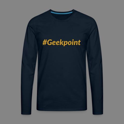 #Geekpoint - Men's Premium Long Sleeve T-Shirt