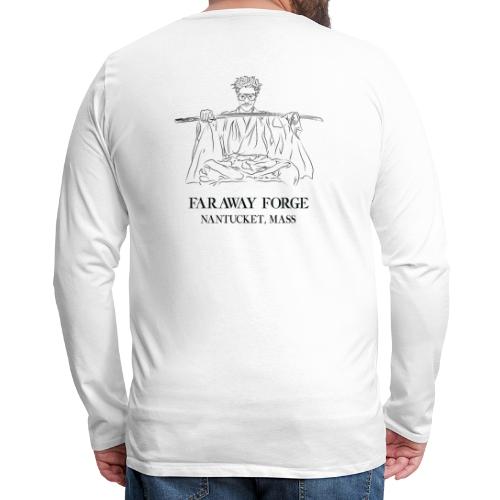 The Bladesmith - White - Men's Premium Long Sleeve T-Shirt