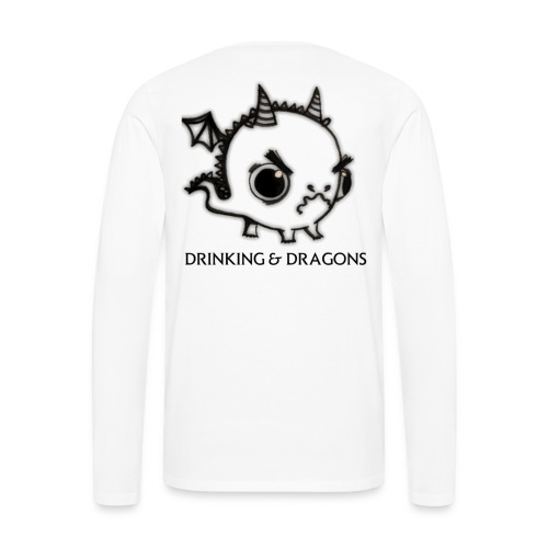 ANGRY DRAGON - Men's Premium Long Sleeve T-Shirt