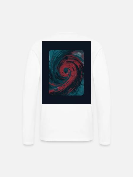Spiral of Dreams - Men's Premium Long Sleeve T-Shirt - white