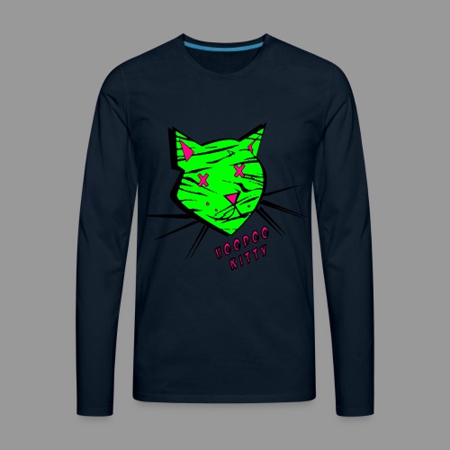 Voodoo Kitty - Men's Premium Long Sleeve T-Shirt