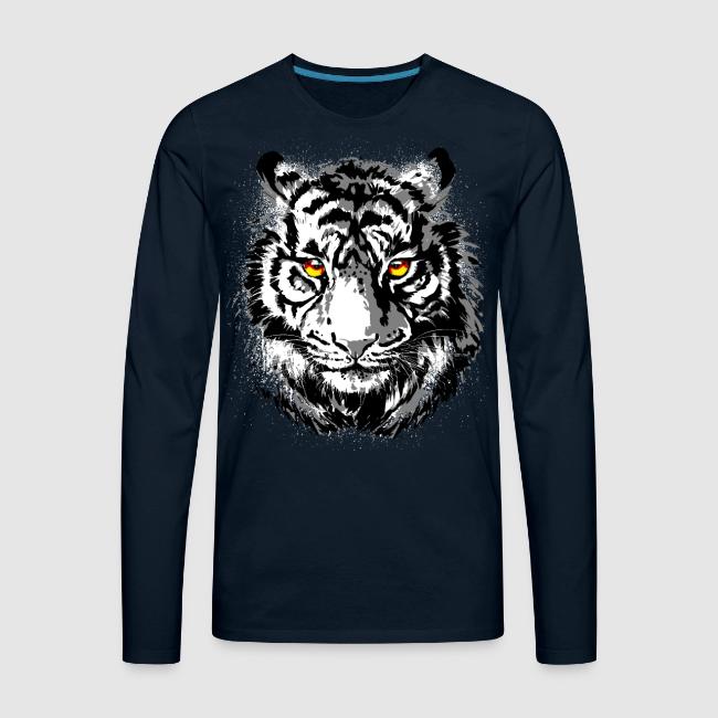 Tiger Head - Tiger Artwork - Wildlife Big Cats