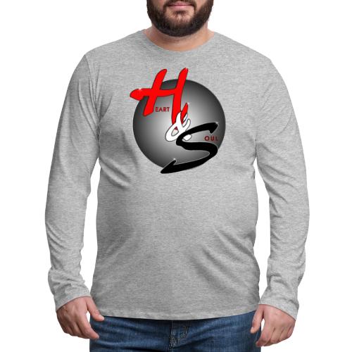 Heart & Soul Concerts official Brand Logo - Men's Premium Long Sleeve T-Shirt