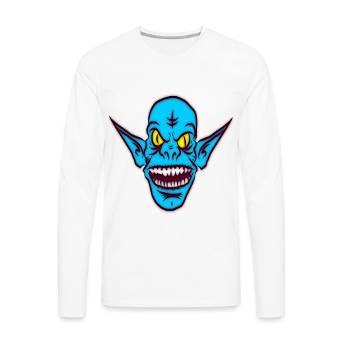 Alien Troll - Men's Premium Long Sleeve T-Shirt