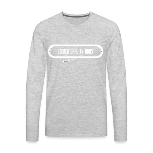 Lower Gravity Bars - Men's Premium Long Sleeve T-Shirt