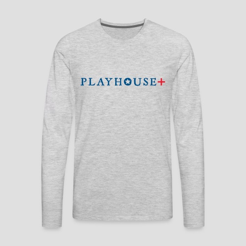 Playhouse PLUS Color Logo - Men's Premium Long Sleeve T-Shirt