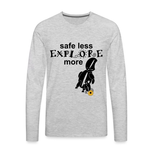 Explore skunk - Men's Premium Long Sleeve T-Shirt