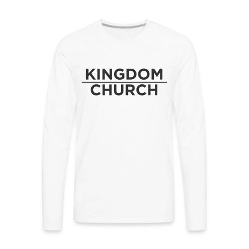 KingdomOverChurch - Men's Premium Long Sleeve T-Shirt