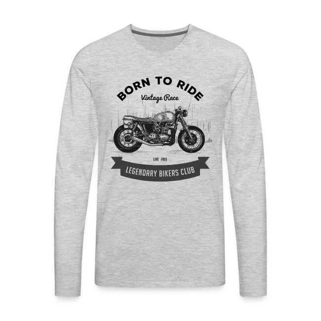 Born to ride Vintage Race T-shirt