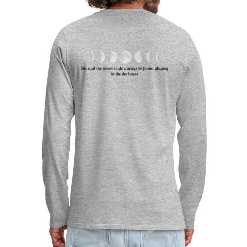 Mystical Moon Girl Quote - Men's Premium Long Sleeve T-Shirt