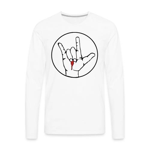 Jesus loves you - Men's Premium Long Sleeve T-Shirt