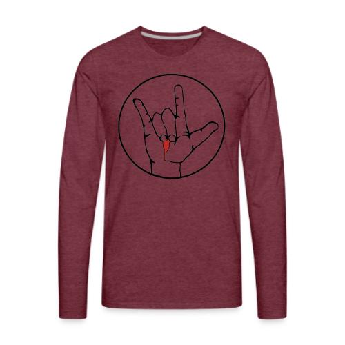 Jesus loves you - Men's Premium Long Sleeve T-Shirt