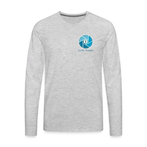 SafeTrade - Cryptocurrency trading platform. - Men's Premium Long Sleeve T-Shirt