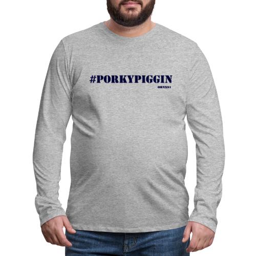 PP blue - Men's Premium Long Sleeve T-Shirt