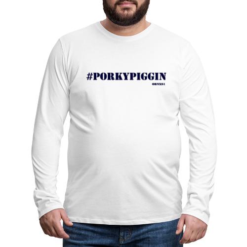 PP blue - Men's Premium Long Sleeve T-Shirt
