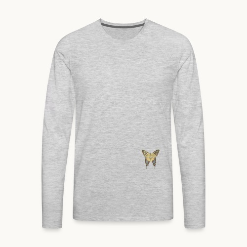 BUTTERFLY-LEPIDOPTERA-PASTEL-Carolyn Sandstrom - Men's Premium Long Sleeve T-Shirt