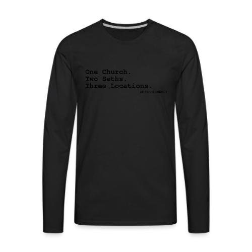 List Tagline - Men's Premium Long Sleeve T-Shirt