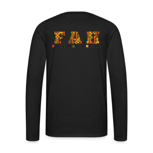 CAIS Families of African Heritage - Men's Premium Long Sleeve T-Shirt