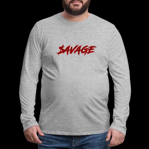 SAVAGE - Men's Premium Long Sleeve T-Shirt