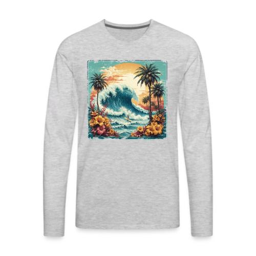 Stand Up Paddle - Men's Premium Long Sleeve T-Shirt