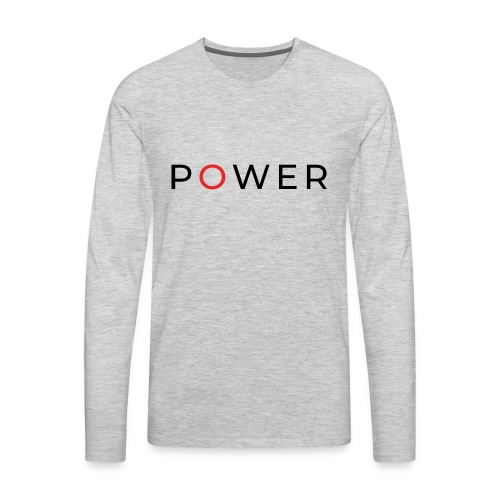 Power - Men's Premium Long Sleeve T-Shirt