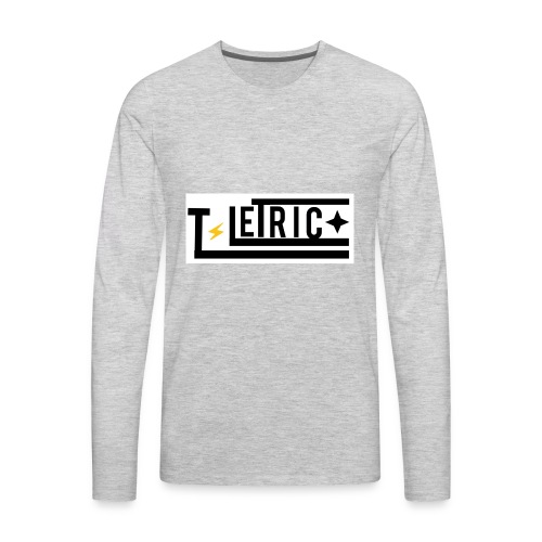 T-LETRIC Box logo merchandise - Men's Premium Long Sleeve T-Shirt
