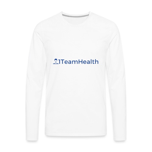 1TeamHealth Simple - Men's Premium Long Sleeve T-Shirt