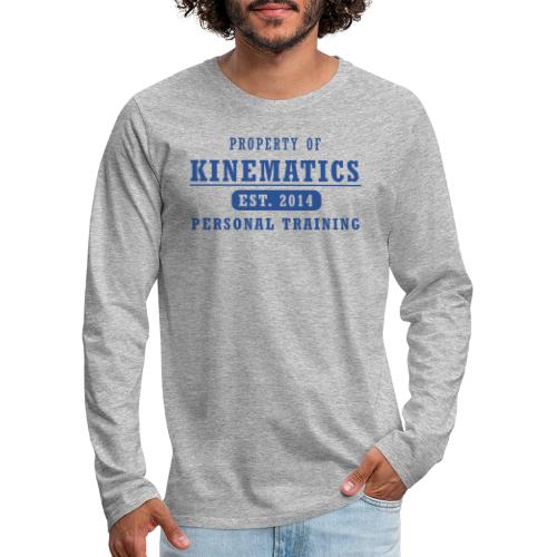 Property of blue - Men's Premium Long Sleeve T-Shirt