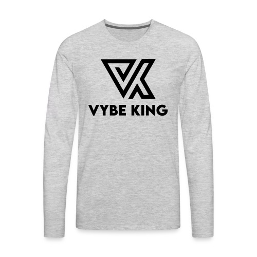 VYBE KING - Men's Premium Long Sleeve T-Shirt