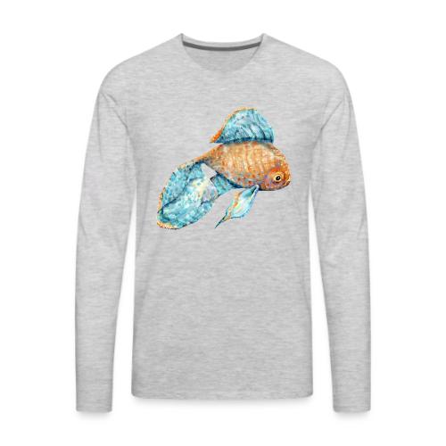 Blue Goldfish - Men's Premium Long Sleeve T-Shirt