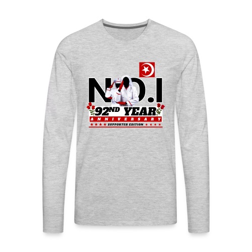 OFFICIAL NOI MGT 92nd YEAR SD2022 RED - Men's Premium Long Sleeve T-Shirt