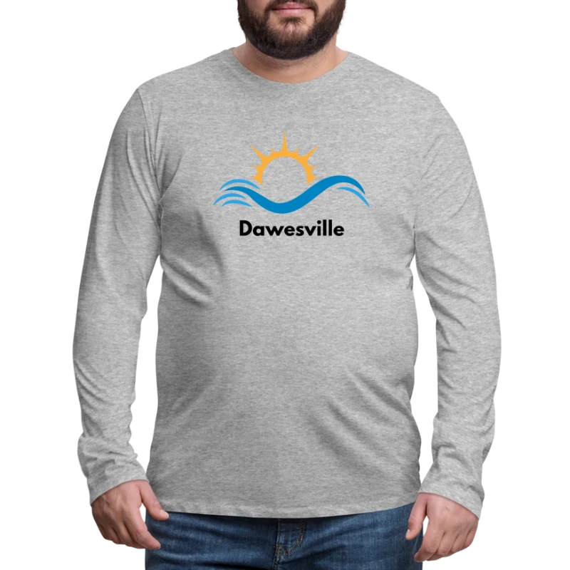 Dawesville shirt - Men's Premium Long Sleeve T-Shirt