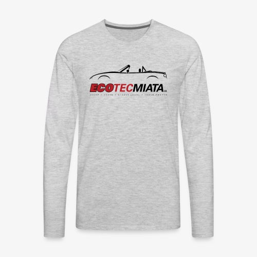 Ecotec Miata Logo - Men's Premium Long Sleeve T-Shirt