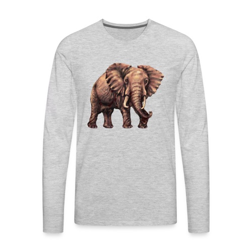 Elephant - Men's Premium Long Sleeve T-Shirt