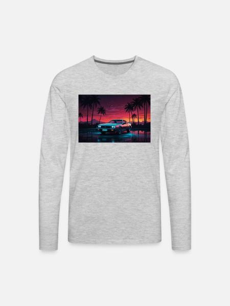 New collection - Men's Premium Long Sleeve T-Shirt - heather gray