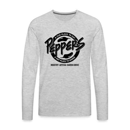 PEPPERS A FUN PLACE TO EAT - Men's Premium Long Sleeve T-Shirt