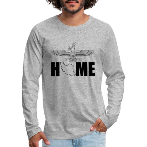 Home Faravahar Iran - Men's Premium Long Sleeve T-Shirt
