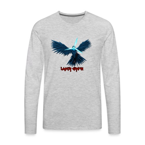 Laser Crow - Men's Premium Long Sleeve T-Shirt